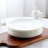 6-Zoll Weißer Keramik Knochen Teller - 6er-Pack