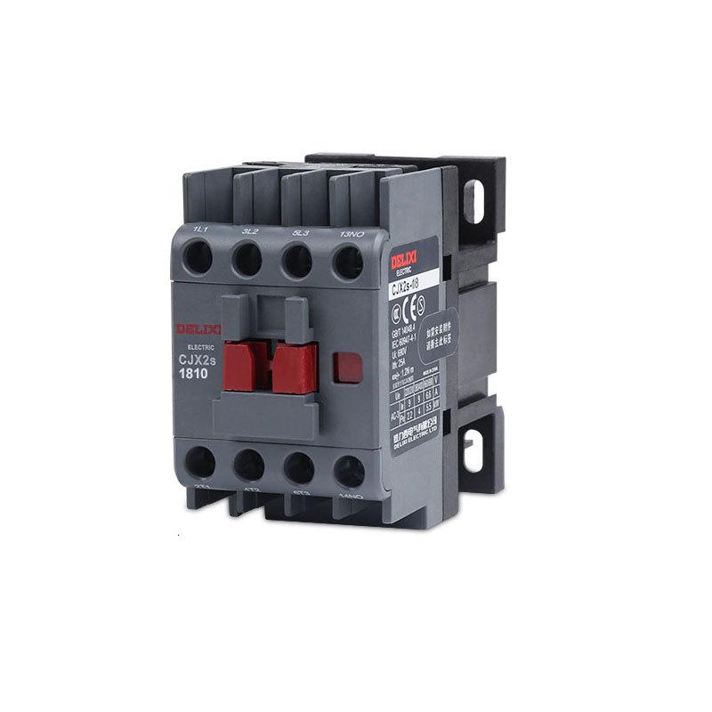 DELIXI CJX2S AC Contactor 1810 1801 1811 - Voltages: 220V, 380V, 110V, 36V, 24V.