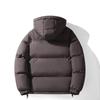 NASA Collaboration 2025 Men's Winter Cotton Jacket with Hood - Korean Style, Warm and Trendy Thicken Outerwear