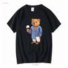 T-shirt Biologica BARON FILOU Lxxvi Bianca PE24 manica lunga o corta vintage Lavata Elasticizzata Leggermente streetwear Morbida