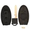 jingyuqin 3/4 Buttons Remote Key Shell Cover Case For Infiniti G25 G35 G37 Q60 FX35 FX37 QX70 FX50 Smart Key