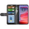 For Motorola Edge 50 Pro 5G Wallet Case Crazy Horse Texture Leather Phone Cover