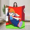 Parappas The Rappers Blankets Quality Super Warm  Throw Blanket Winter Airplane Travel Couch Chair Funny Bedspread