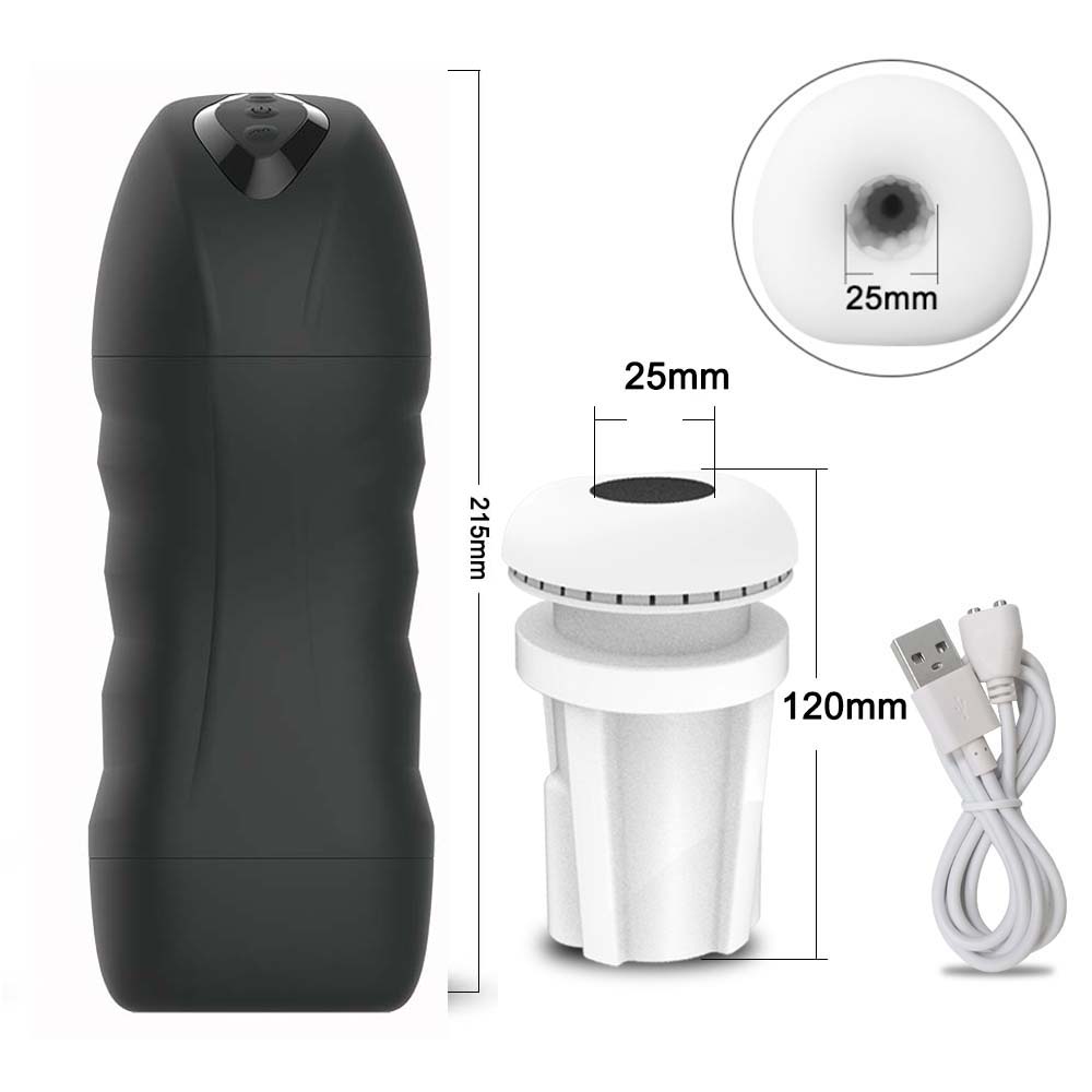 Automatic Male Sucking Mastubator Vibration Blowjob Machine Masturbation Cup Sex Toys Adult Goods for Men Masturbate Supplies