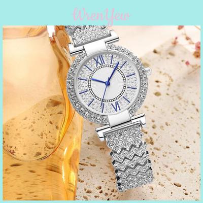 Trendy Women's Quartz Watch With Starry Bracelet Fashionable Lady's Wristwatch For Casual Style Customizable)