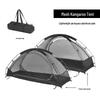 Regensicheres Einmann-Campingzelt mit Moskitonetz