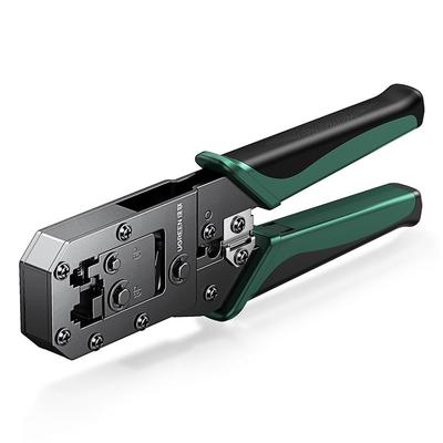 RJ45-Stecker Crimpzange für Netzwerkkabel grün
