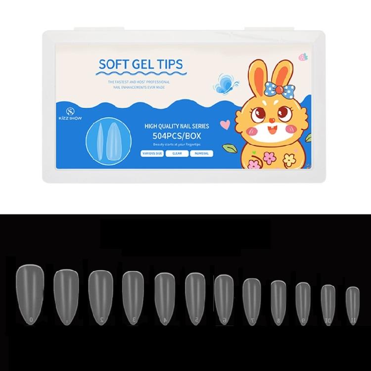 Nails Tips Full Cover Fake Nails 12 Size For Manicure Acrylic Press On Nails 1