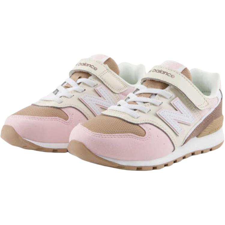 New Balance Nb 996 Comfortable Versatile Durable Low Top Casual Shoes Kids Sneakers Light-Pink YV996TH3