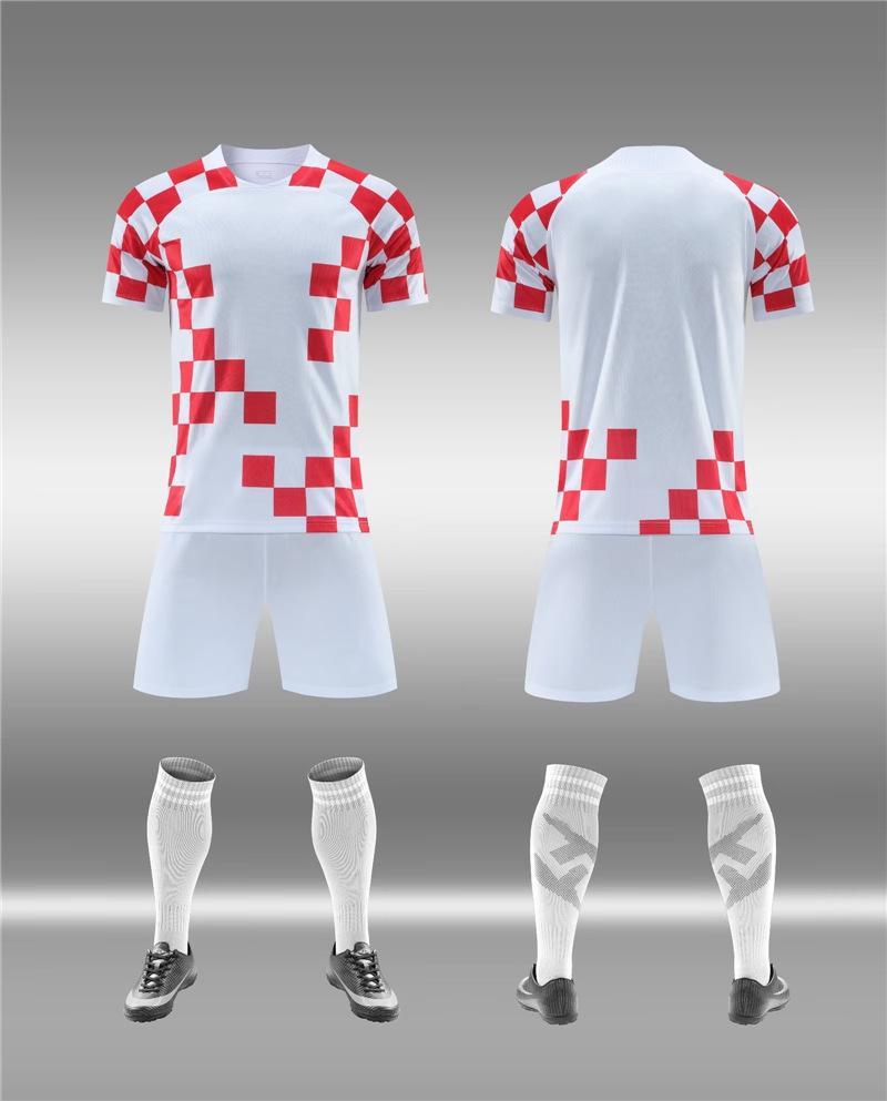 Seturi de uniforme de fotbal, Tricouri pentru bărbați și femei, Uniforme școlare, Uniforme de antrenament, Îmbrăcăminte sport cu mânecă scurtă, Vară
