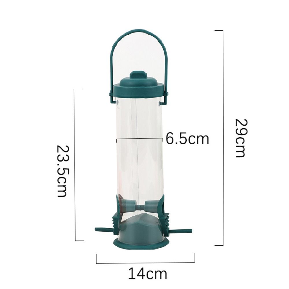 Garden Plastic Indoor Pet Supplies Parrot Bird Feeder Bird Food Box Food Container Pet Feeder