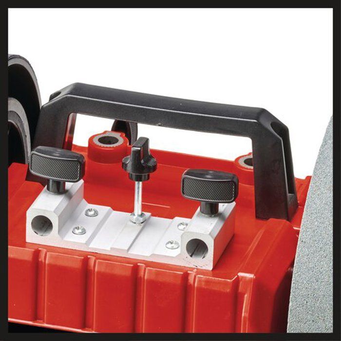 Einhell touret d’affûtage à eau tc-wg 200 (125w, diamètre meule 200mm, vitesse de rotation maximale 10000 trs/min)