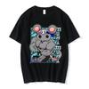 MINISO Funny Comic Muscle Ninja Mouse Fitness Sports Leisure T-Shirt Shimura Tanujiro T-Shirt Street Trend