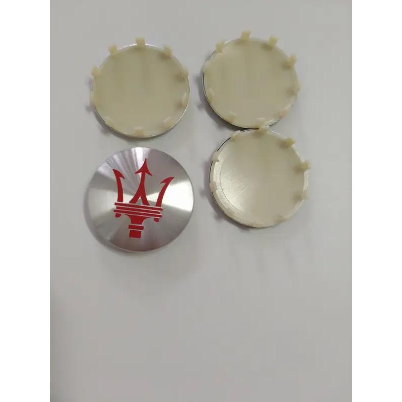 4pcs 8PCS 60MM Car Wheel Center Hup Caps Cover Emblem For Maserati Granturismo Quattroporte Levante Coupe GTS Q4 GT Accessories