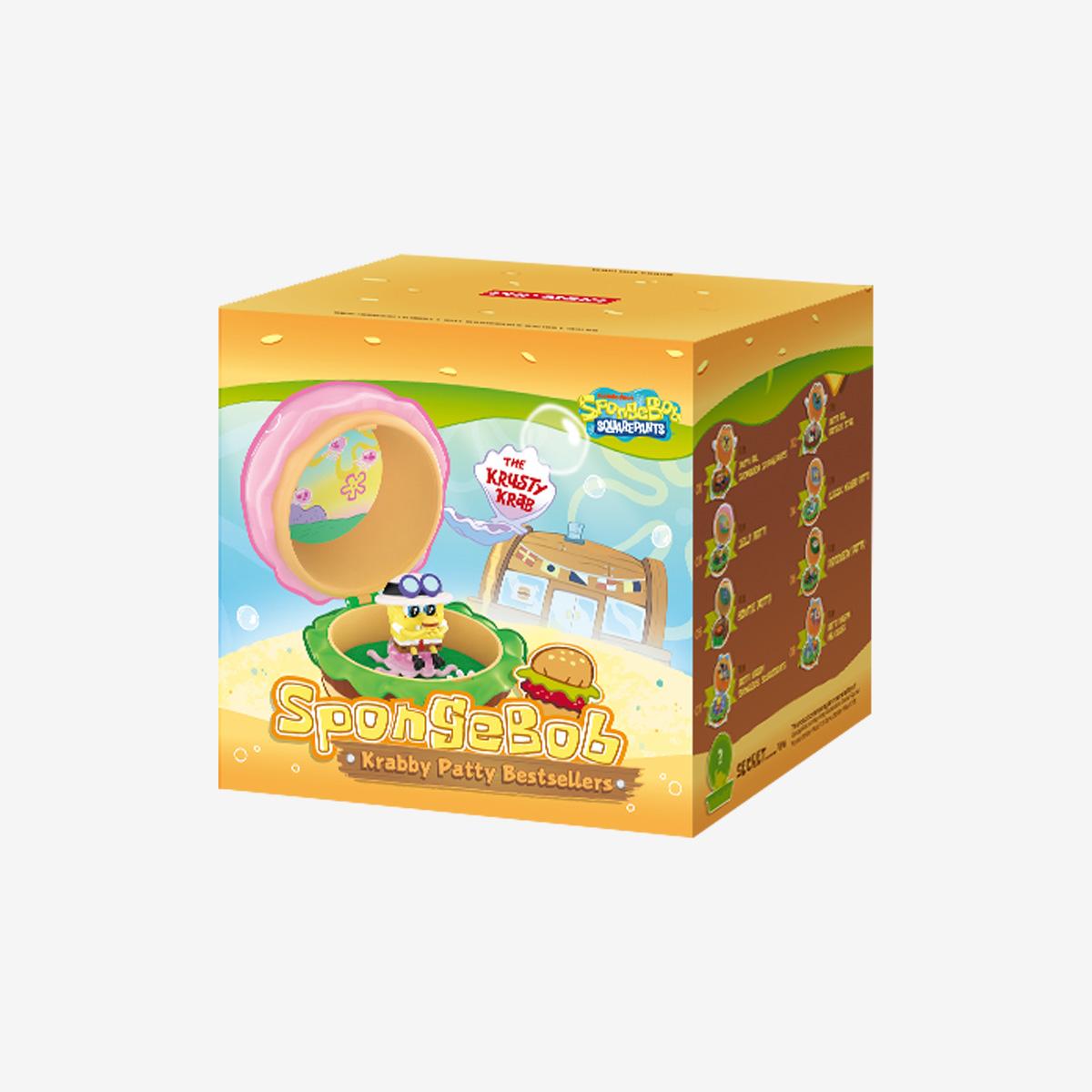 POP MART SpongeBob: Krabby Patty Bestsellers Series Figures Blind Box