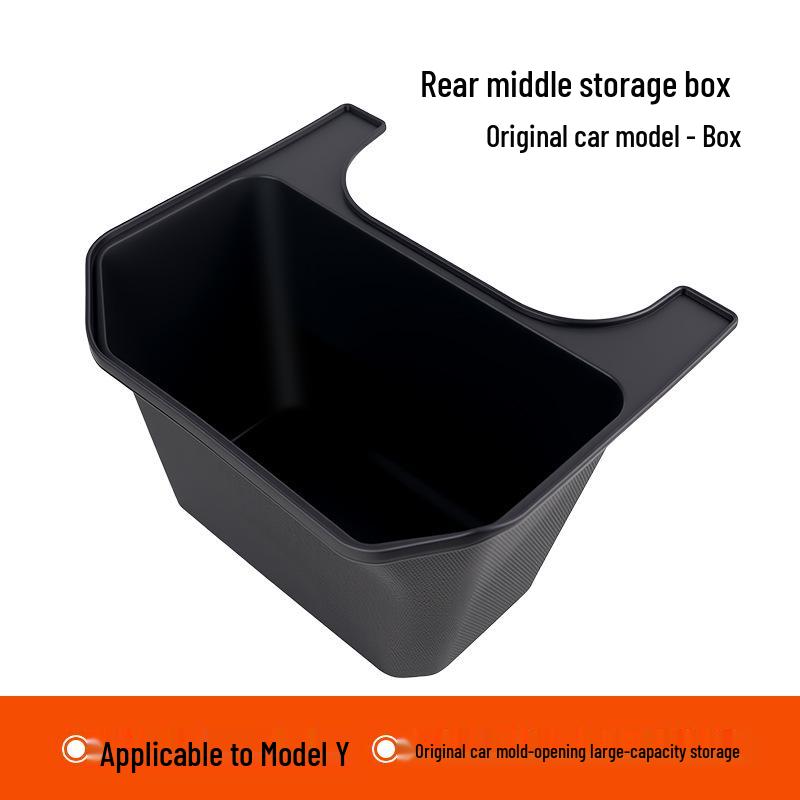 

Tesla Model Y Rear Under-Seat Storage and Trash Can Accessory