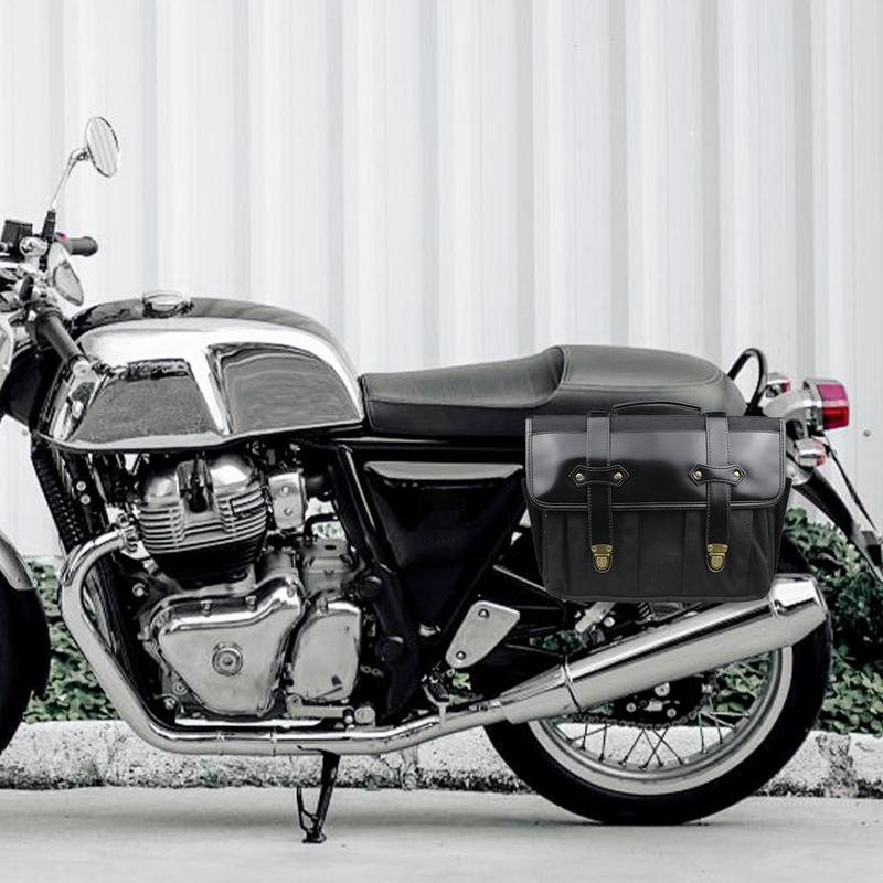 Vintage Motor Storage Bags Waterproof Motorcycle Saddlebag Flexible Placement Motor Luggage Pack Motorcycle Accessories