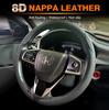 38cm Car Steering Wheel Anti-slip Wheel Cover Carbon Fibre For Civic Fit Jazz Accord Pilot CRV Odyssey Passport City HRV