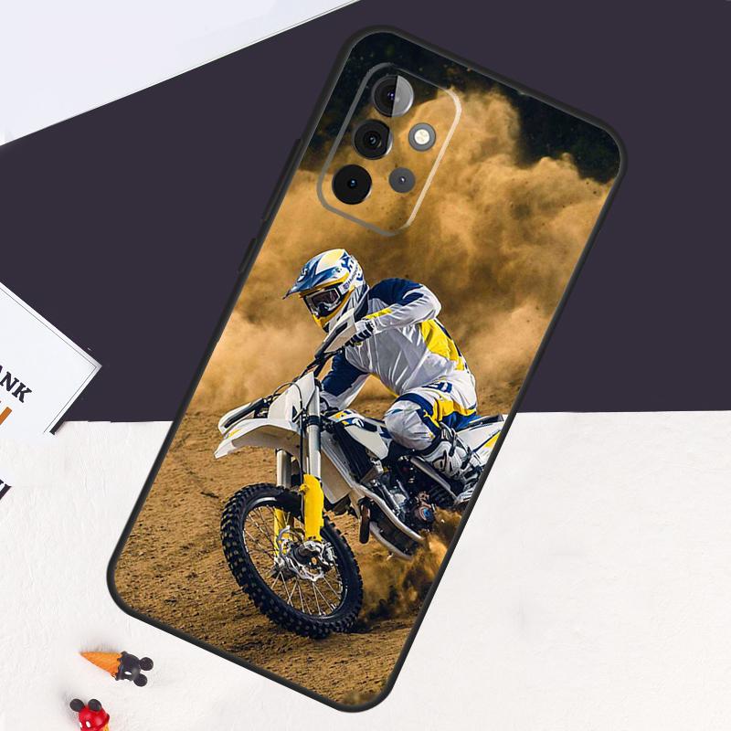 

Moto Cross Motorcycle Sport Case For Samsung Galaxy A05 A06 A26 A16 A56 A36 A22 A32 A52 A54 A34 A14 A55 A15 A53 A33 A35 Samsung A24 4G