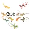 12Pcs/set Colorful Simulated Lizard Models Kids Children Animal Toys Teaching Props Tools