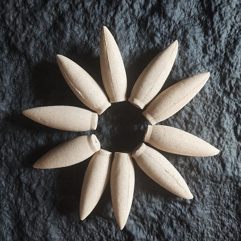 10pcs 30 Minutes Plus Natural Backflow Tower Incense Cones Lavender Jasmine Cone Incense Living Room Purified Air Home Fragrance