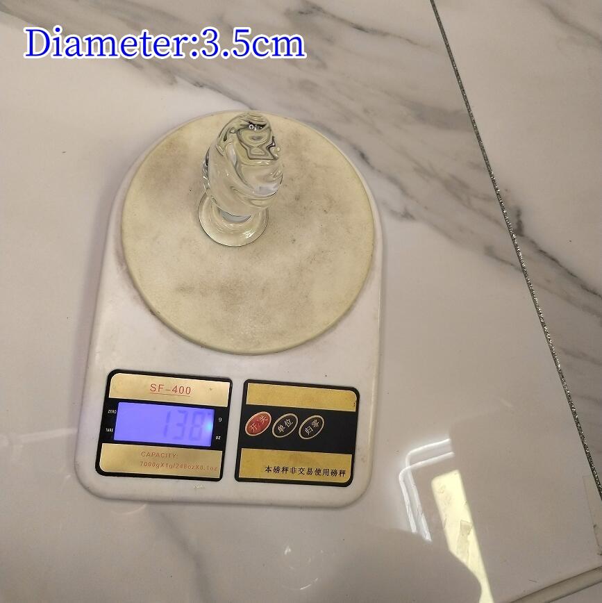 VaHppy Glass Anal Plugs Sex Toys For Gay Girl Backdoor Masturbator Spiral Twisted Threaded Transparent Adult Products SM BDSM