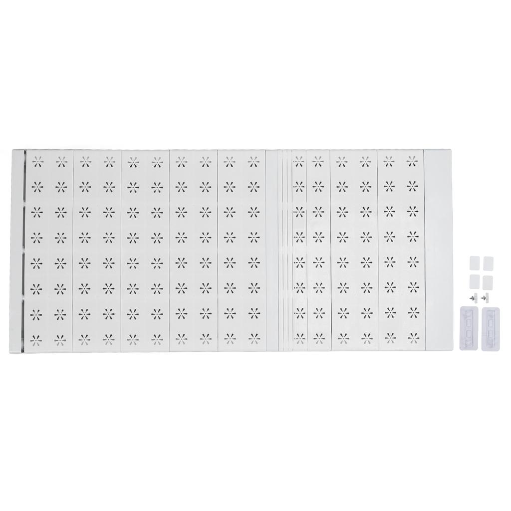 Closet Tension Shelf Nail Free Expandable Closet Storage Rack Adjustable Closet Shelf Organizer for