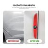 DIG1 4 Pieces Anti-collision Strip Protective Stickers With Car Logo For Volkswagen VW Tiguan CC Jetta Polo Golf 4 5 6 Passat B5 B6