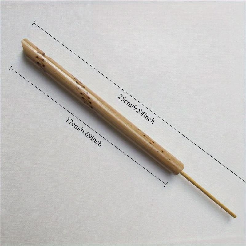 1 Pezzo Strumento Musicale Fatto a Mano Flauto Uccello di Bambù Fischietto di Bambù, Regalo di Halloween Regalo di Natale