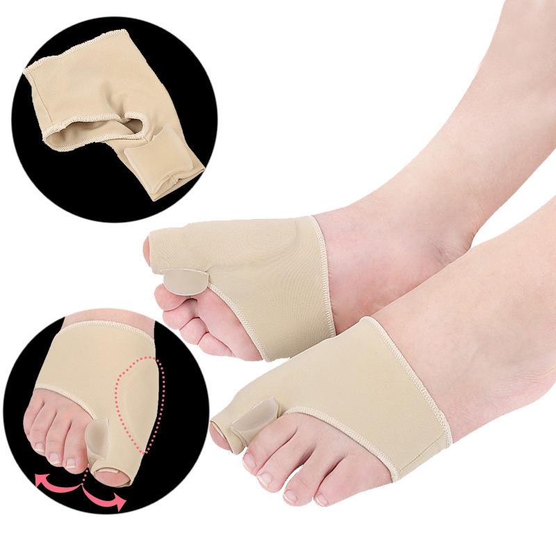 SEBS Bunion Corrector & Metatarsal Pad for Day/Night Use - Toe Separator & Protector Sleeve