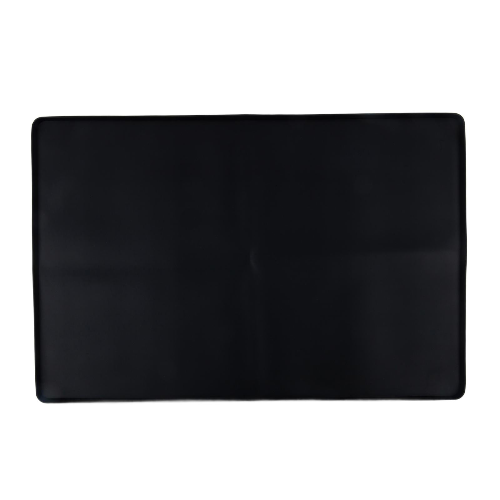 40*60cm Non-Slip Kitchen Mat Non Slip Silicone Coffee Mat Countertop Protector Coffee Machine Pad Versatile Kitchen Accessory чёрный