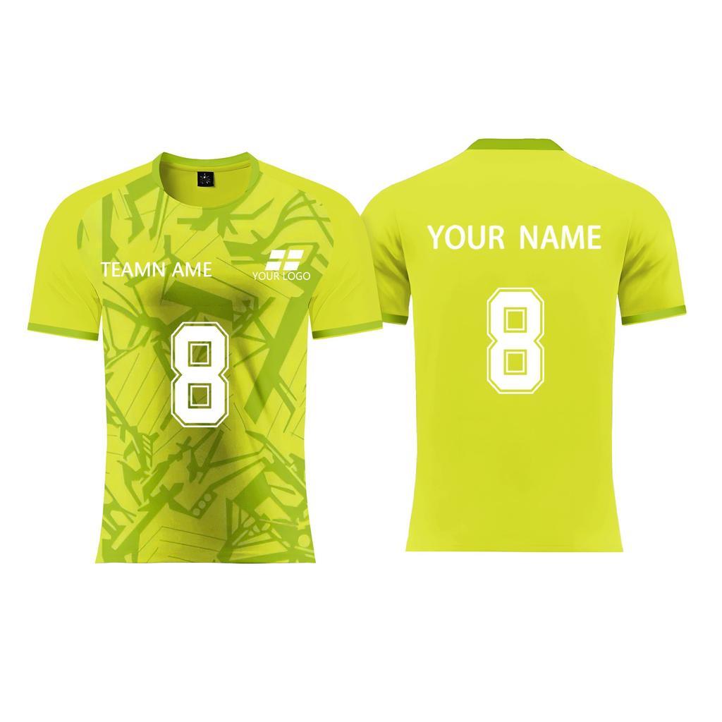 Personalised Shirts Kit Mens Girls With Name Number Custom Football Jerseys For Boys Training Suit