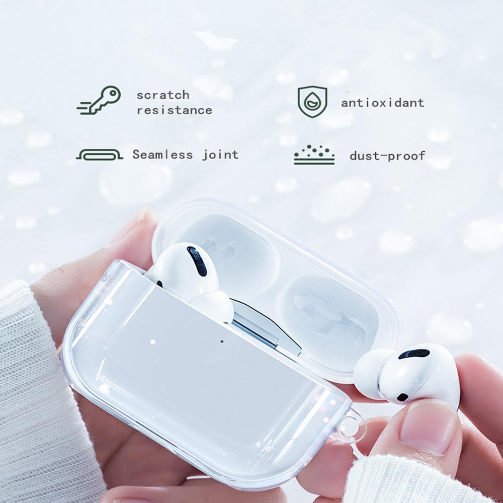 Comfortable TPU Case  Wireless BT Headset Protective Earphone Cases Transparent  Bags