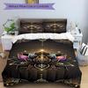 3pcs Lotus Mandala Bedding Set. Soft and Comfortable with No Core Included (1x Duvet Cover + 2x Pillow Covers) Yy251009261