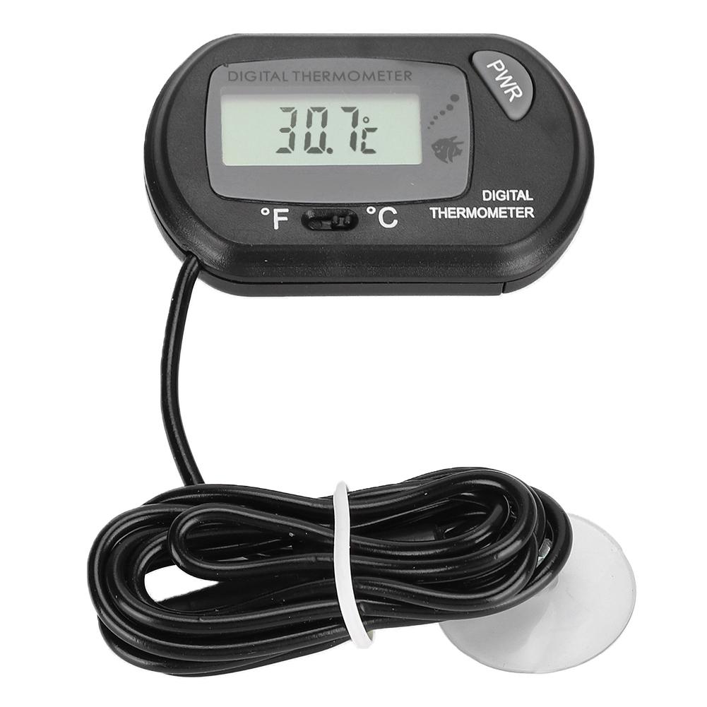 Digital LCD Sensor Aquarium Water Thermometer Controller Wired Fish   Accessories