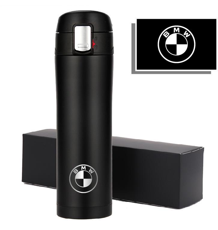 Copo Térmico de Aço Inoxidável com Abertura de um Clique - Presente da Loja 4S