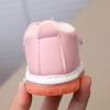 Infant Walking Shoes 0-1-2 Years Old, Boys and Girls Winter Squeaky Shoes, Fleece-Lined Thickened.