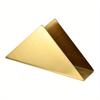 Western Restaurant Paper Clip Face Paper Vertical Stainless Steel Tissue Holder Hotel Coffee Shop Metal Countertop Napkin Holder