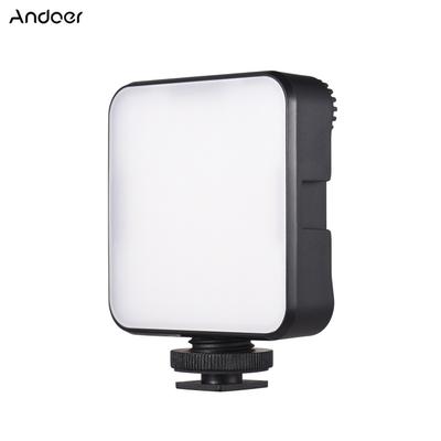Andoer ST81 Φορητός Επαναφορτιζόμενος Φωτισμός Βίντεο LED Φωτισμός Γεμίσματος Φωτογραφίας 2500K-9000K Δίχρωμος