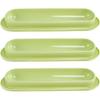 3-Piece Cats Feeding Dish - Long Multiple Cats Dining Bowl with Skidproof Bottom - Food & Water Bowl - Easy To Wash