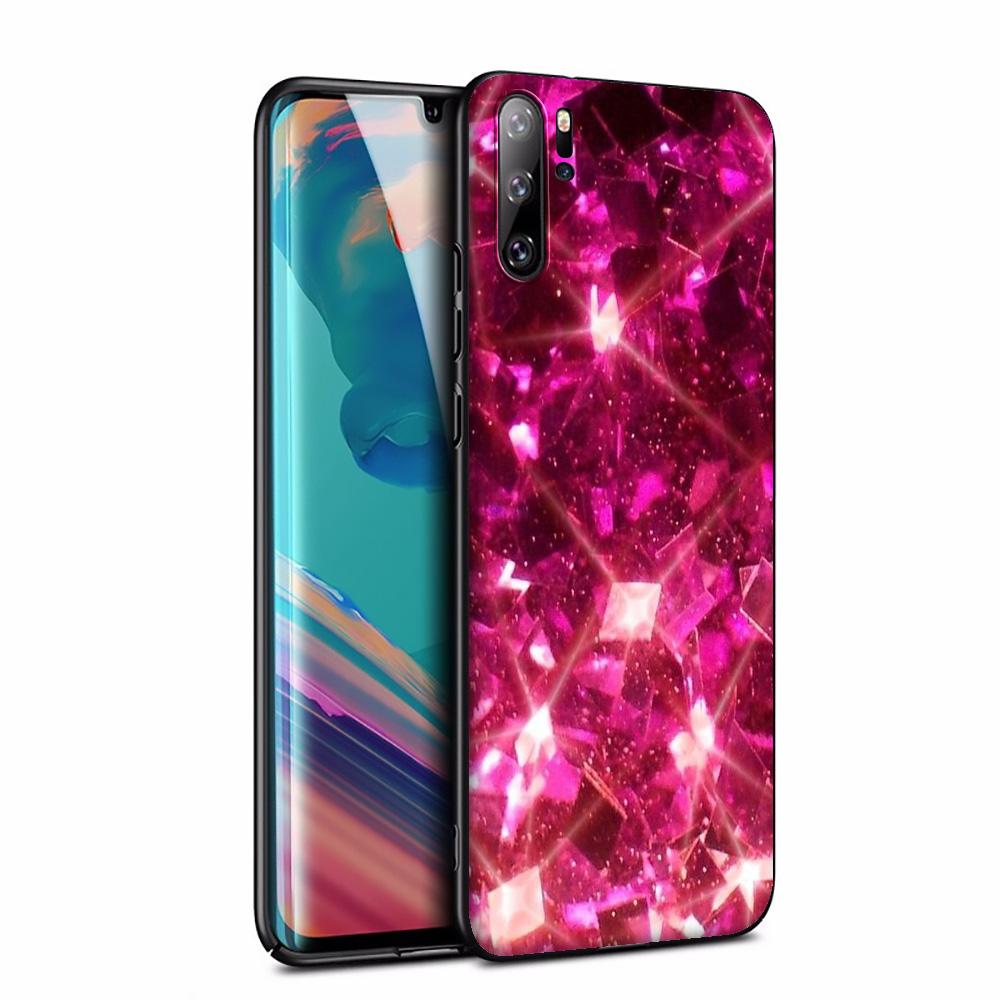 Silikonové pouzdro GX55 Crystal Diamond pro Honor 6A 7A 3GB 7C 7X 8 8A 8X 8C 9 10 Lite View 20S 9A 10X Max Pro