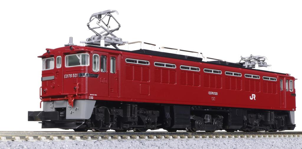 KATO Elektrická lokomotiva 3071-2, model N Gauge ED76 500 JR
