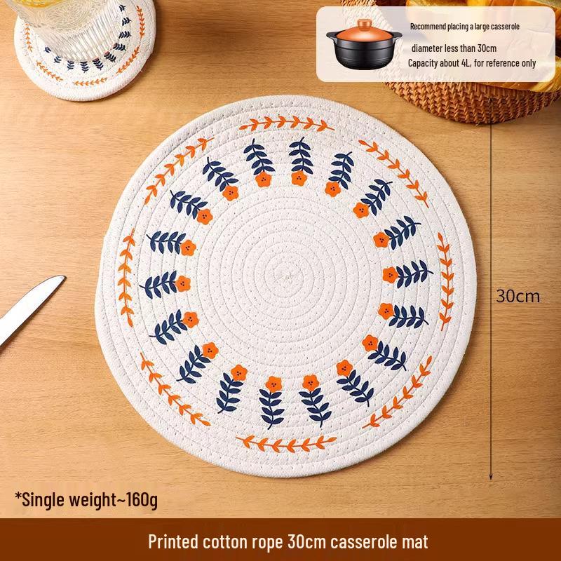 

Бавовняна та лляна підставка під гаряче