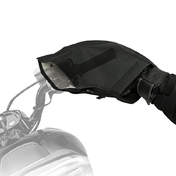 Protective Motorcycle Thick Warm Handlebar Muff Grip Handle Bar Rainproof Gloves