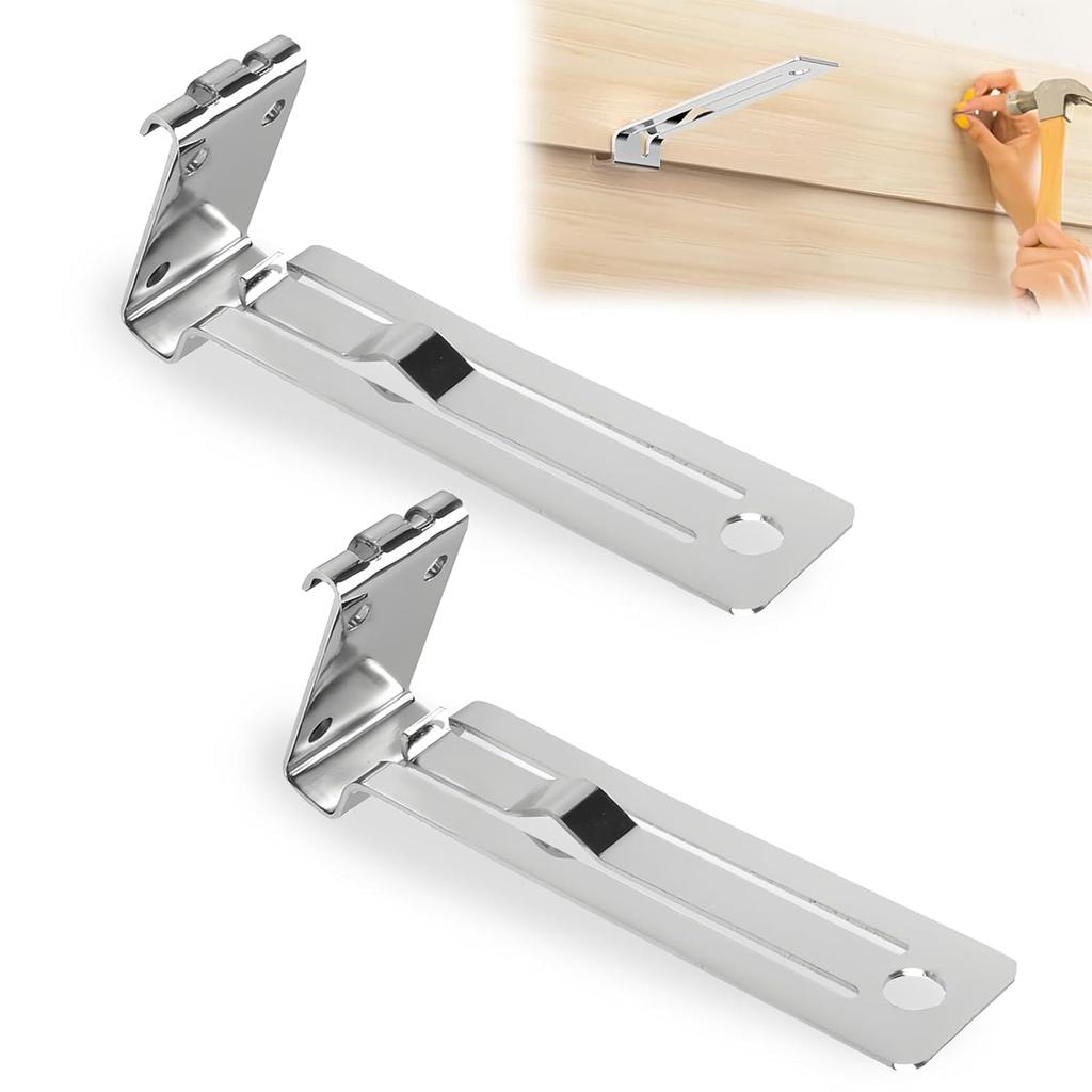 Siding Gauge Tool 2 Pack, Stainless Steel Hangers for Hardie Board Siding Tools for 5/16-Inch Fiber Cement Tool, 1-1/4-Inch Overlap Gauge Tool, Board