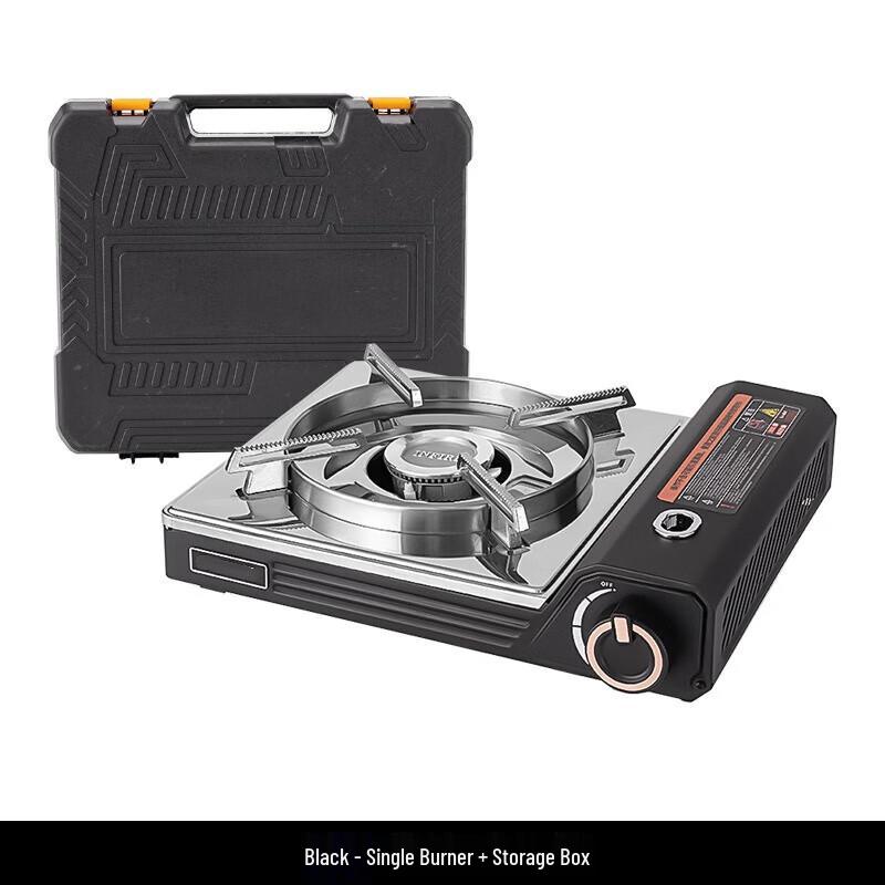 Portable Windproof Outdoor Cassette Stove & Grill
