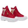 Converse Run Star Hike Fashion Comfortable High-Top Canvas Shoes Unisex Sneakers Red A12770C