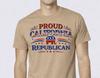 T-shirt Repubblicano Orgoglioso della California – Maglietta Grafica Patriottica Conservatrice