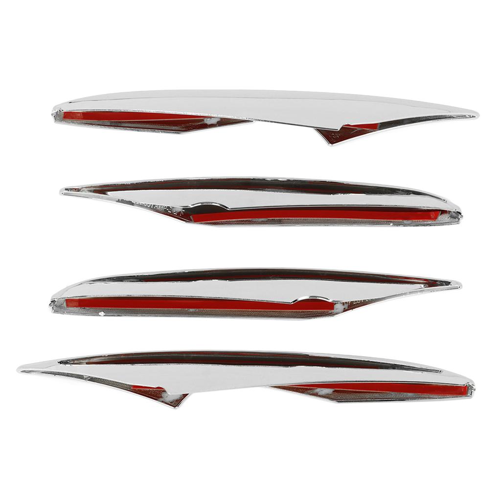 4PCS Front Bumper Fog Light Trim High Hardness Replacement for Mercedes?Benz GLC Class X253 AMG