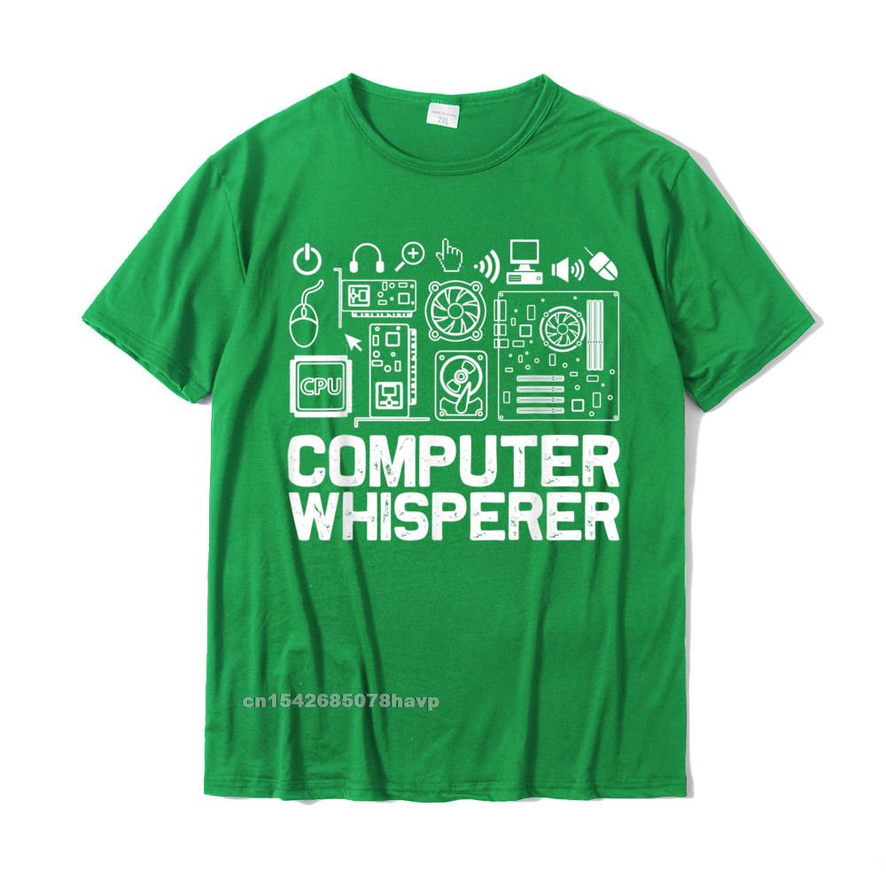 Computer Whisperer Shirt IT Tech Support Nerds Geek TShirt TShirt Cotton Tops T Shirt Funny Brand New 3D Printed Tshirts